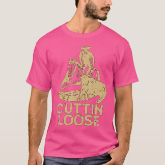 Cuttin Losse Loves Western Paardrijden Cowboy Cut T-shirt