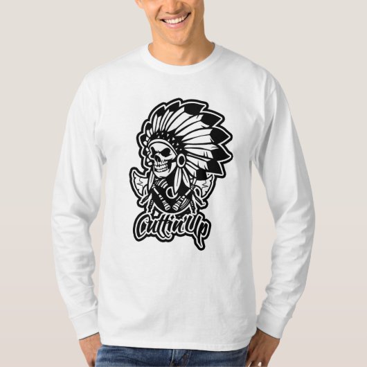 Cuttin' Up T-shirt (Voorkant)