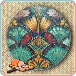 CUTTING BOARD - Art Deco #1 Snijplank