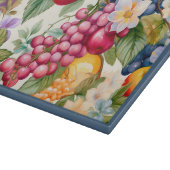 CUTTING BOARD - Covered in Colorful Fruit Snijplank (Hoek)