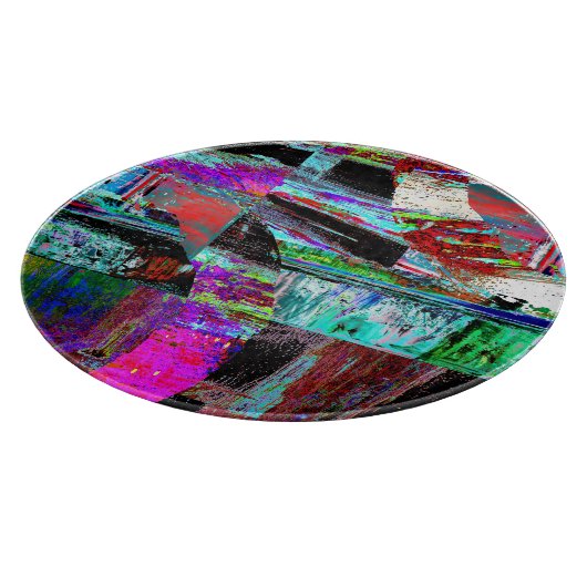 Cutting Board – Neon Pulse Snijplank (Hoek)