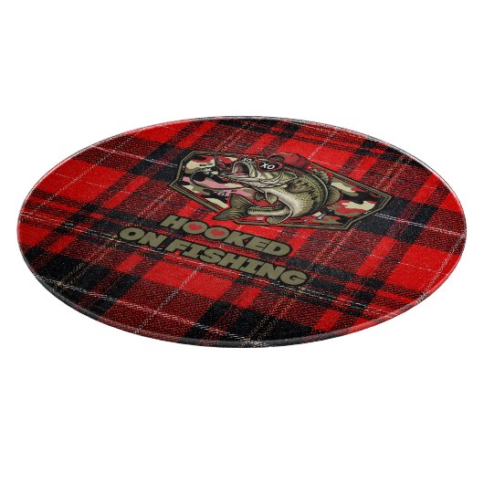 Cutting board with fun and bold illustration snijplank (Hoek)