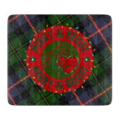 Cutting Boards Plaid Merry & Bright Snijplank (Voorkant)