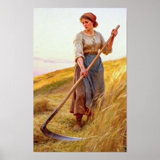 Cutting Hay  Poster (Voorkant)