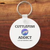 Cuttlefish Addict Sleutelhanger (Voorkant)