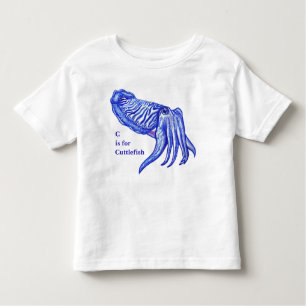 Cuttlefish Baby en T-shirt van Kinderen