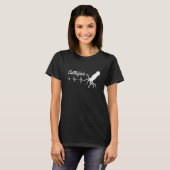 Cuttlefish Heartbeat Squid Cuttlefish T-shirt (Voorkant volledig)