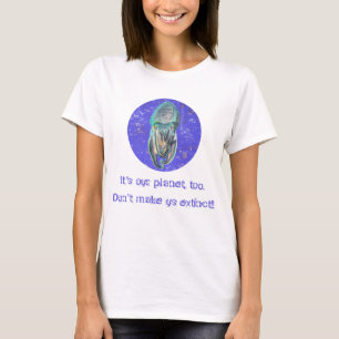 Cuttlefish "Het is ook mijn planeet!" T-shirt