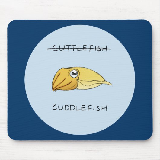 Cuttlefish Mousepad Muismat (Voorkant)