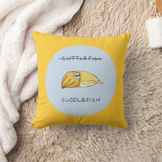 Cuttlefish Pillow Kussen (Deken)