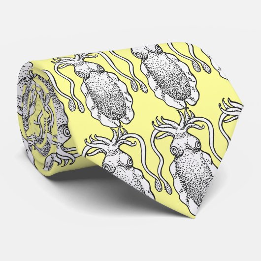 Cuttlevis Stropdas (Opgerold)