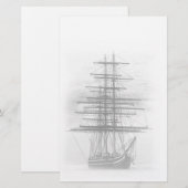 Cutty Sark Briefpapier (Voorkant / Achterkant)
