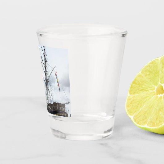 Cutty Sark Clipper schip Shot Glas (Rechts)