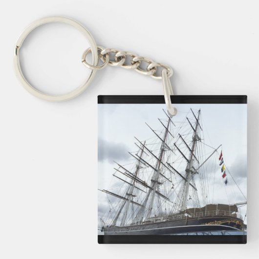 Cutty Sark Clipper schip Sleutelhanger (voorkant)