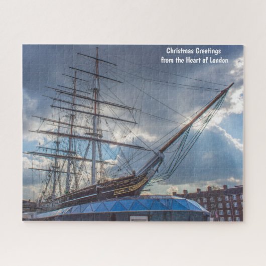 Cutty Sark London. Jigzaag Puzzle Legpuzzel (Horizontaal)