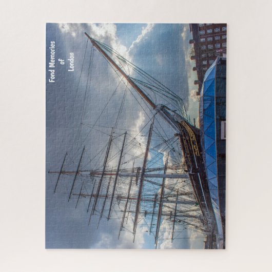Cutty Sark London. Jigzaag Puzzle Legpuzzel (Verticaal)