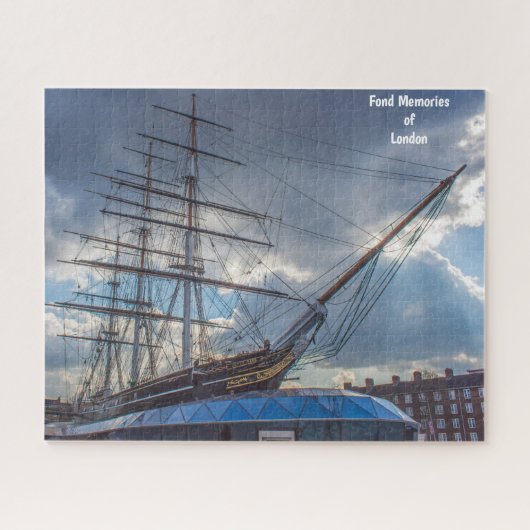 Cutty Sark London. Jigzaag Puzzle Legpuzzel (Horizontaal)