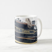 Cutty Sark London Witte Koffie Mok (Voorkant rechts)