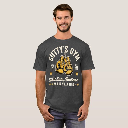 Cutty's Gym T-shirt (Voorkant volledig)