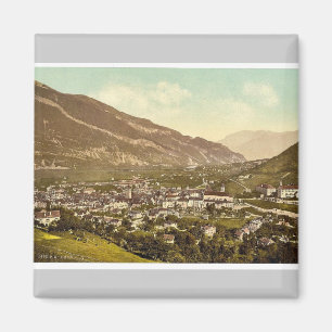 Cuur, Grisons, Fotochrom van Zwitserland Magneet