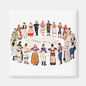 Cuvajte JuJojoviju Magneet (Voorkant)