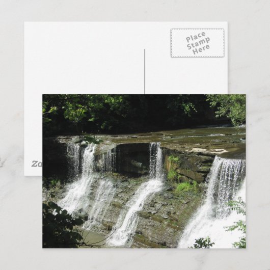 Cuyahoga-Herfsten Briefkaart (Voorkant / Achterkant)