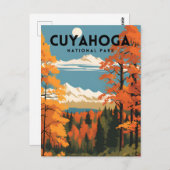Cuyahoga National Park Reizen Briefkaart (Voorkant / Achterkant)