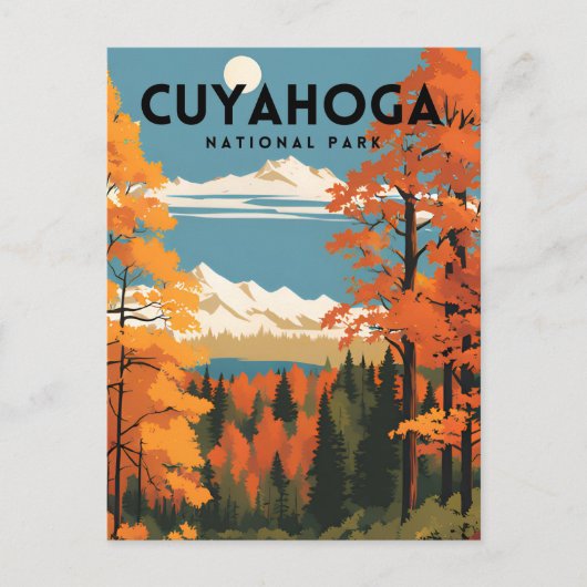 Cuyahoga National Park Reizen Briefkaart (Voorkant)