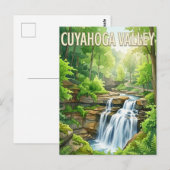 Cuyahoga Valley Briefkaart (Voorkant / Achterkant)