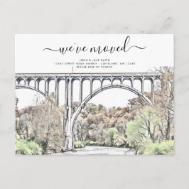 Cuyahoga Valley Moving Announcement Briefkaart