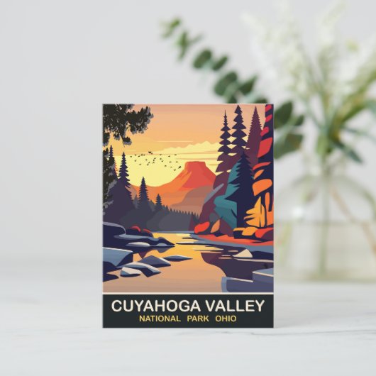 Cuyahoga Valley, Nationaal Park, OH, Reizen Briefkaart (Staand voorkant)