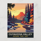 Cuyahoga Valley, Nationaal Park, OH, Reizen Briefkaart (Voorkant)