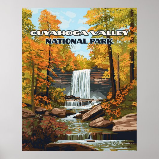 Cuyahoga Valley Nationaal Park Ohio Cleveland Poster (Voorkant)