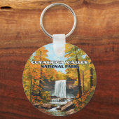 Cuyahoga Valley Nationaal Park Ohio Cleveland Sleutelhanger (Voorkant)
