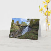 Cuyahoga Valley National Park Brandywine Herfsten  Kaart (Gele Bloem)