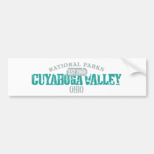 Cuyahoga Valley National Park Bumpersticker (Voorkant)
