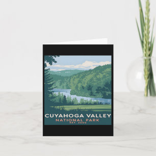 Cuyahoga Valley National Park Camping Mannen Kaart
