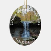 Cuyahoga Valley National Park Keramisch Ornament (Rechts)