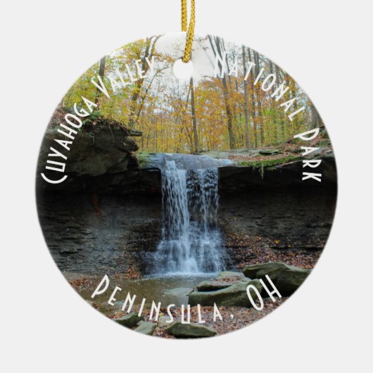 Cuyahoga Valley National Park Keramisch Ornament (Voorkant)