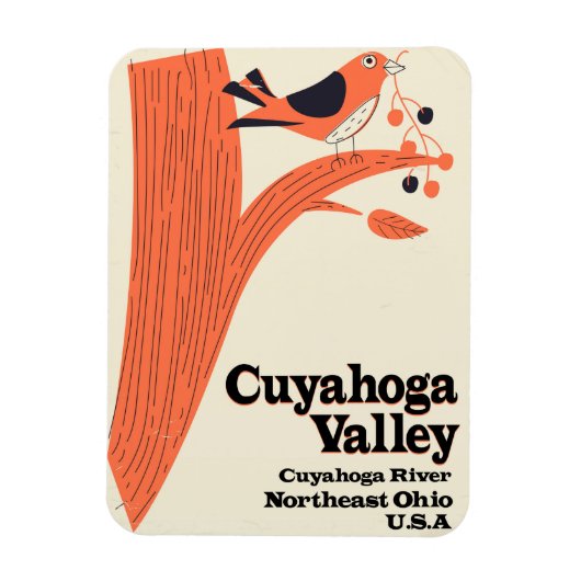 Cuyahoga Valley National Park Magneet (Verticaal)