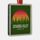 Cuyahoga Valley National Park Metalen Ornament (Rechts)