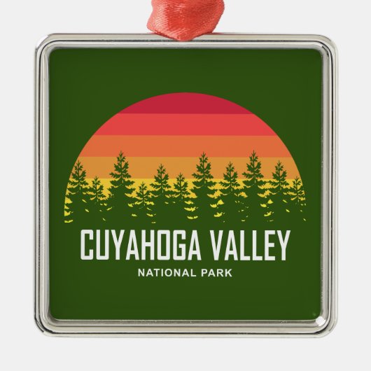 Cuyahoga Valley National Park Metalen Ornament (Voorkant)