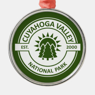Cuyahoga Valley National Park Metalen Ornament