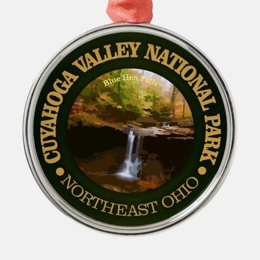 Cuyahoga Valley National Park Metalen Ornament (Voorkant)