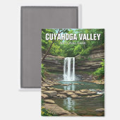 Cuyahoga Valley National Park Ohio Reizen Magneet (Voorkant / Achterkant)