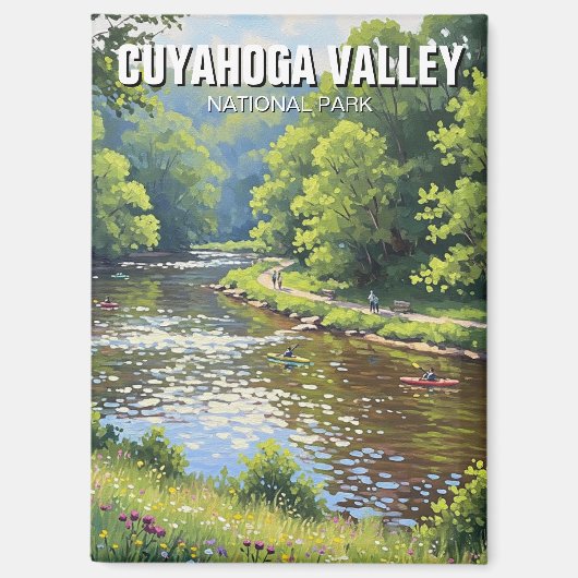 Cuyahoga Valley National Park Ohio Travel Magneet (Voorkant)