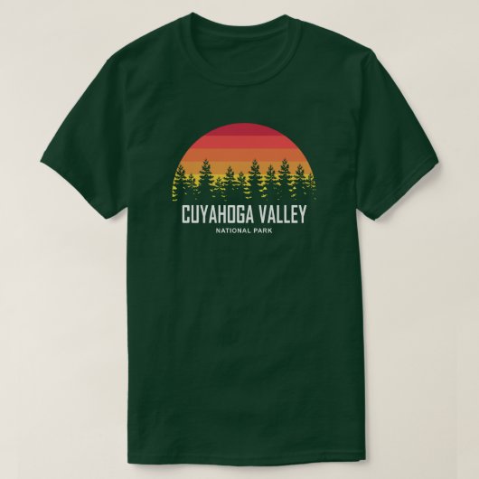 Cuyahoga Valley National Park T-shirt (Design voorkant)