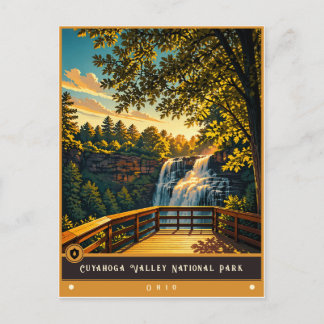 Cuyahoga Valley National Park | Vintage Briefkaart