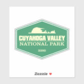 Cuyahoga Valley NP 3 Sticker (Vel)
