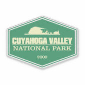 Cuyahoga Valley NP 3 Sticker (Voorkant)